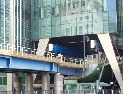 Heron Quays Tube Station, London